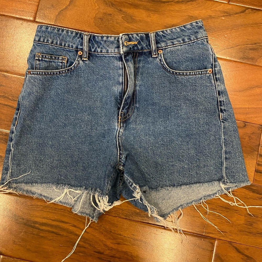 h&m denim shorts
